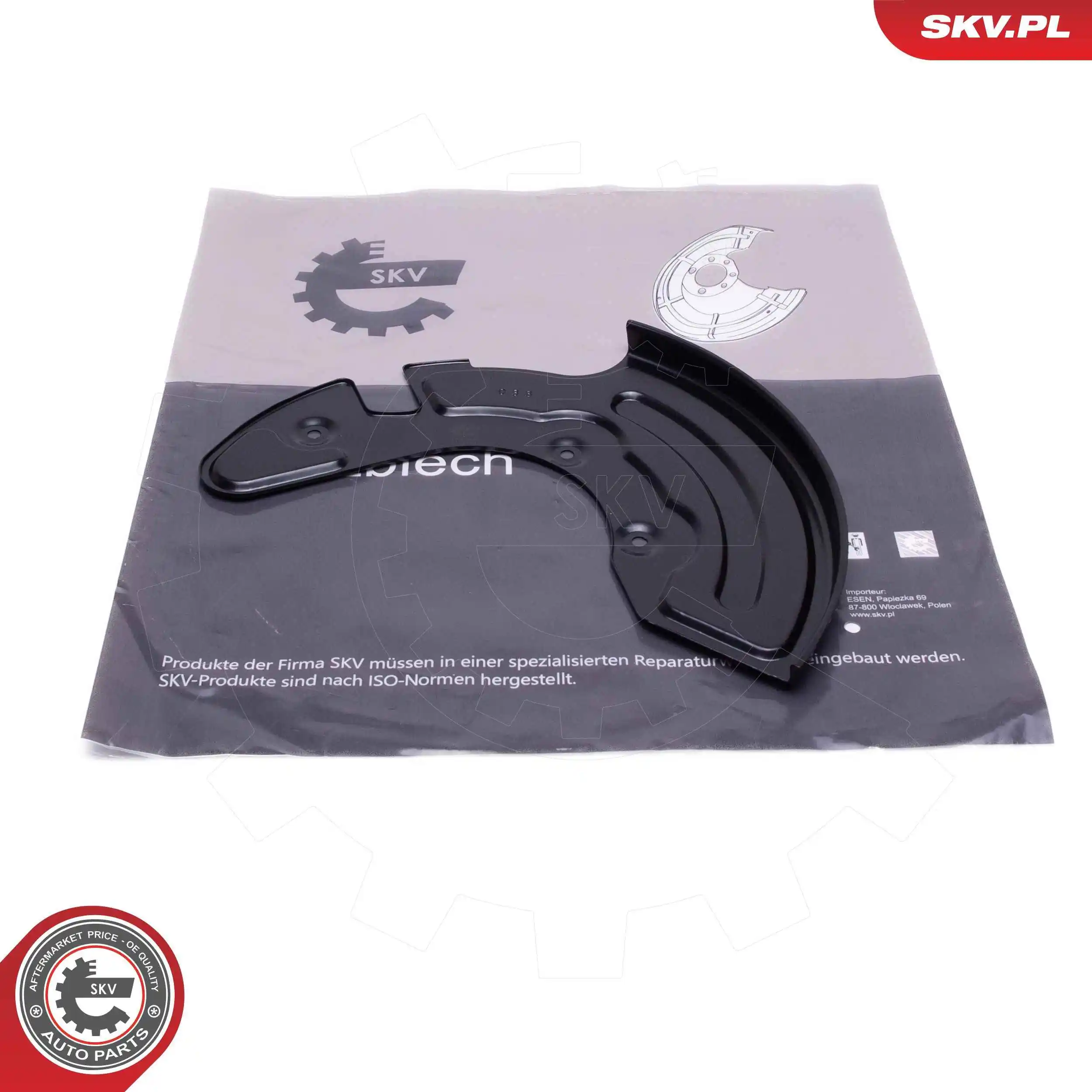Splash Guard, brake disc